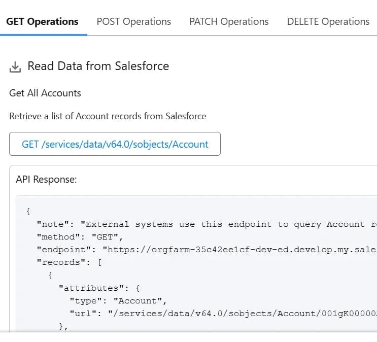 Inbound Salesforce Integration using REST API and OAuth 2.0