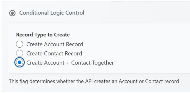 Inbound Salesforce API Integration with Custom Business Logic