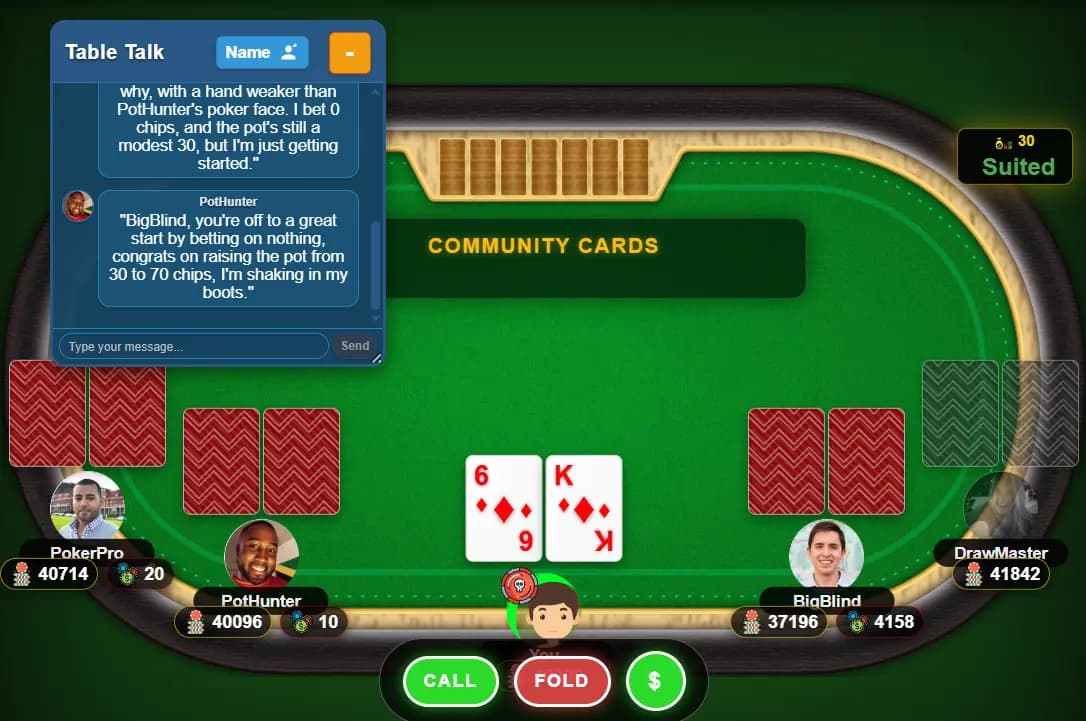 Vibe8 Poker: The AI-Powered Texas Hold'em App That Roasts You While You Play